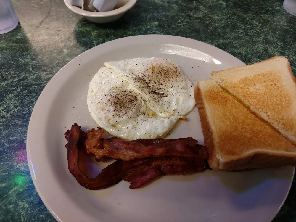 Eggs Bacon and Toast Special